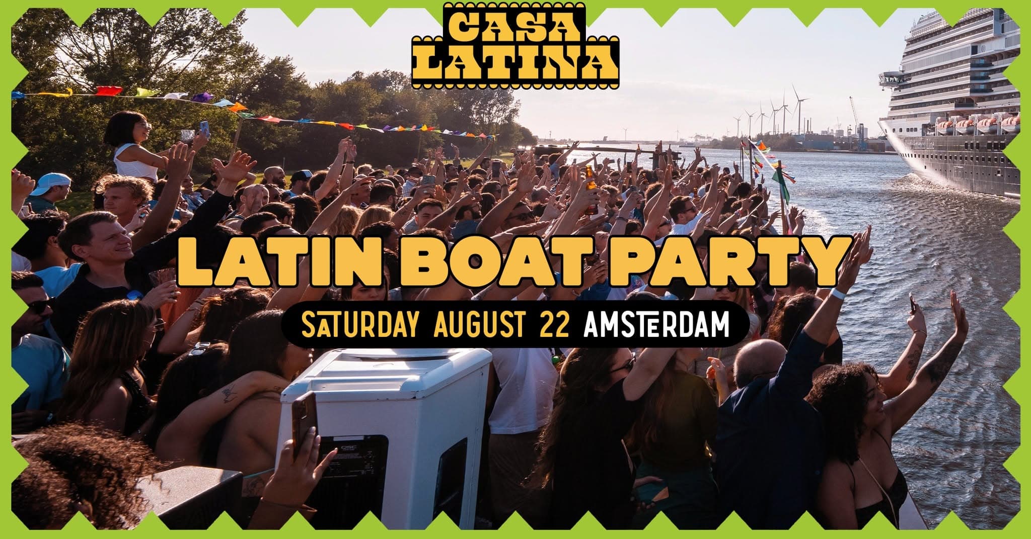 Casa Latina Boat Party - Amsterdam