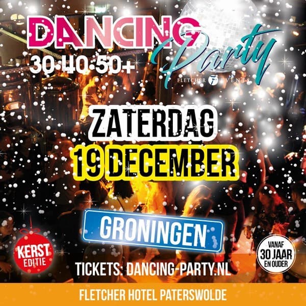30+40+50+ Dancing Party Groningen/drenthe - Kerst Editie - Christmas Party