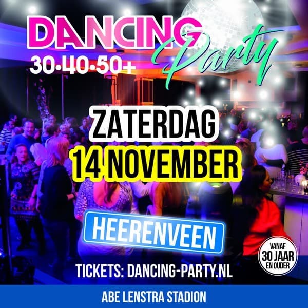 30+40+50+ Dancing Party Heerenveen