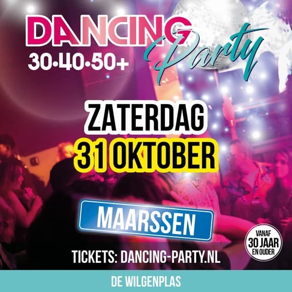 30+40+50+ Dancing Party Maarssen