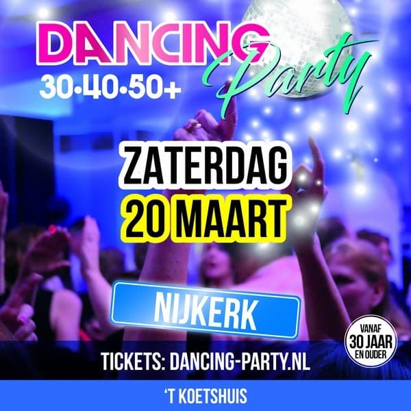 30/40/50+ Dancing Party Nijkerk