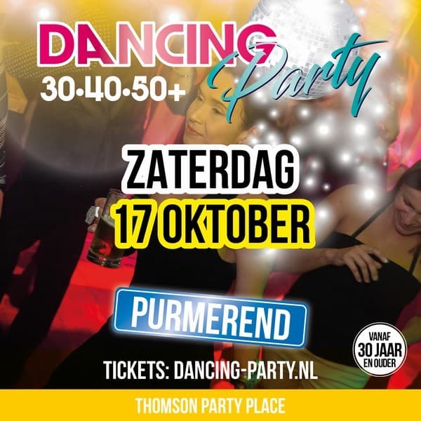 30+40+50+ Dancing Party Purmerend