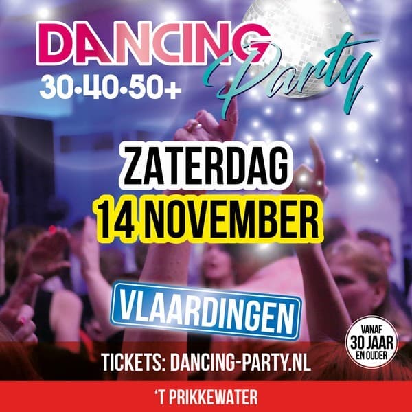 30+40+50+ Dancing Party Vlaardingen