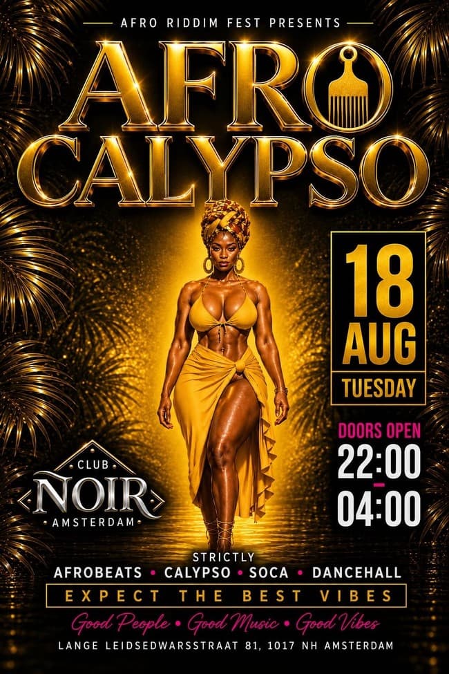 Afro Riddim Fest presents Afro Calypso
