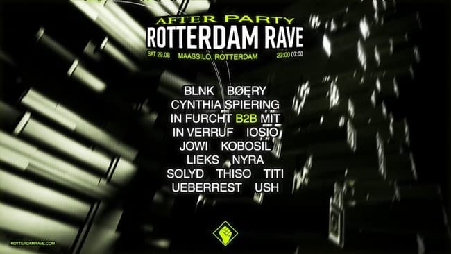Afterparty - Rotterdam Rave Festival 2026