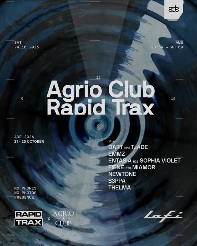 Agrio Club x Rapid Trax ADE