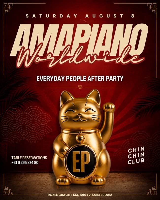 Amapiano Worldwide x Everday People After Party
