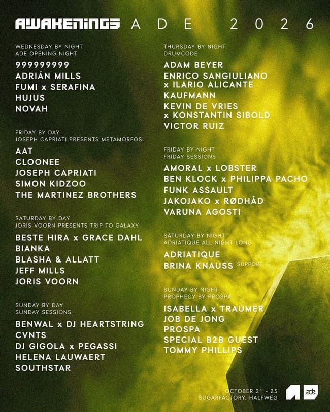 Awakenings ADE - Drumcode