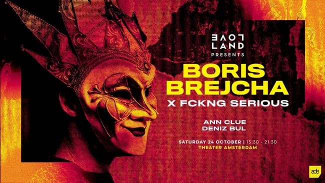 Boris Brejcha presents Fckng Serious x Loveland - ADE 2026