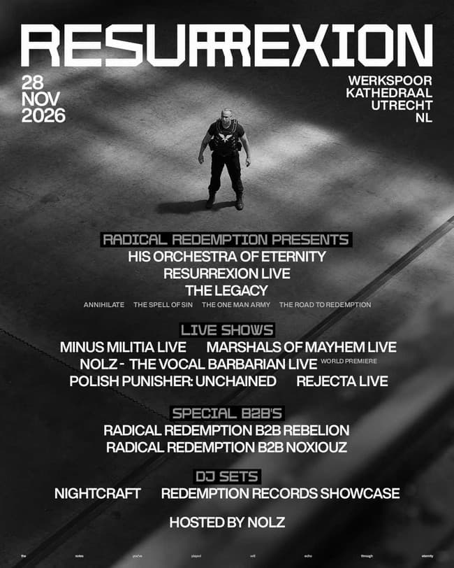 Celebrate 15 years of Radical Redemption- RESURREXION