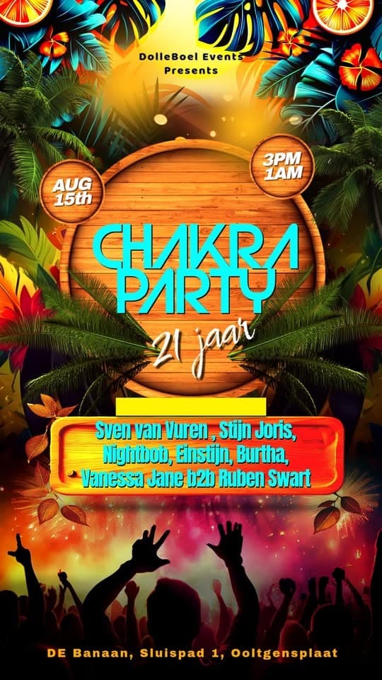 Chakra Party 21 Jaar