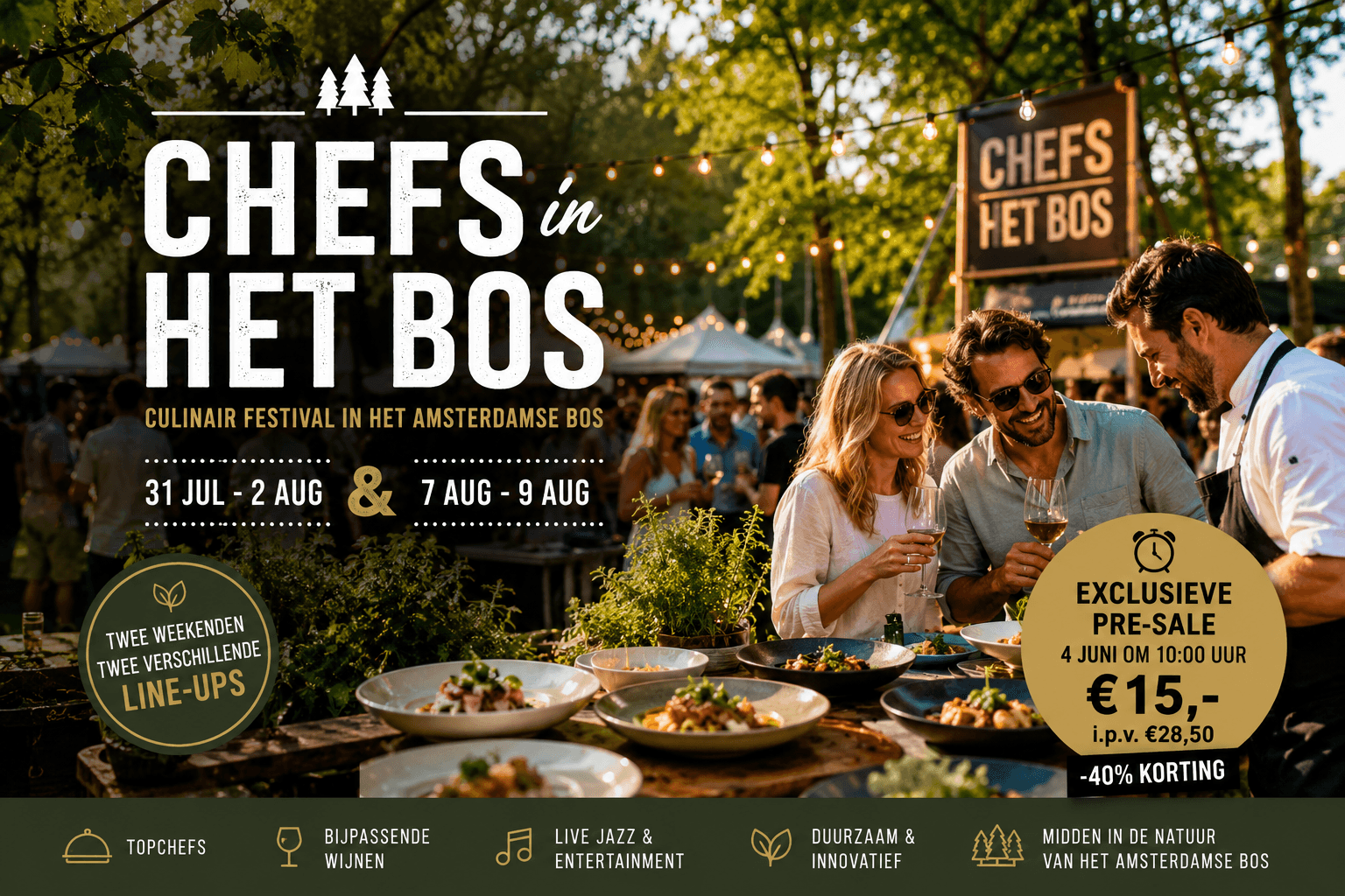 Chefs In Het Bos·Weekend 2