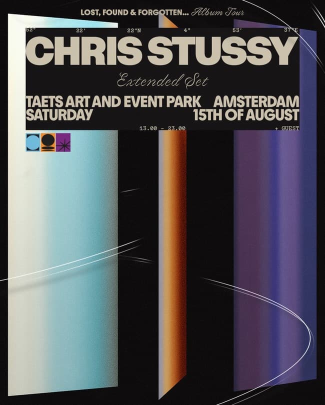 Chris Stussy - Lost, Found & Forgotten album tour
