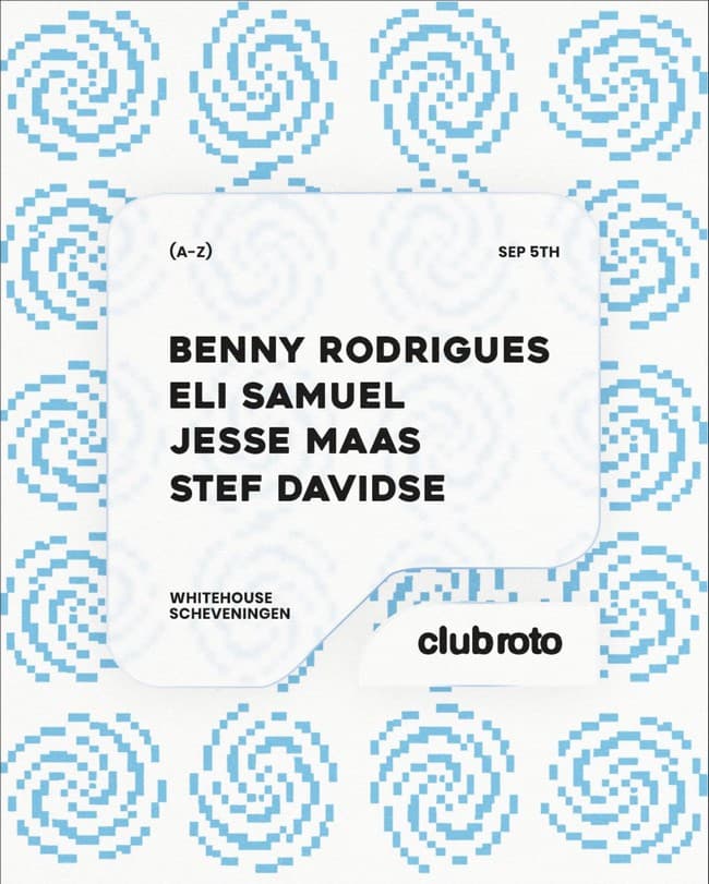 Club Roto x Whitehouse Scheveningen