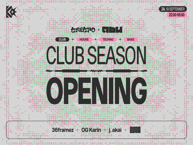 Club Season Opening Kabul À Gogo x Zora
