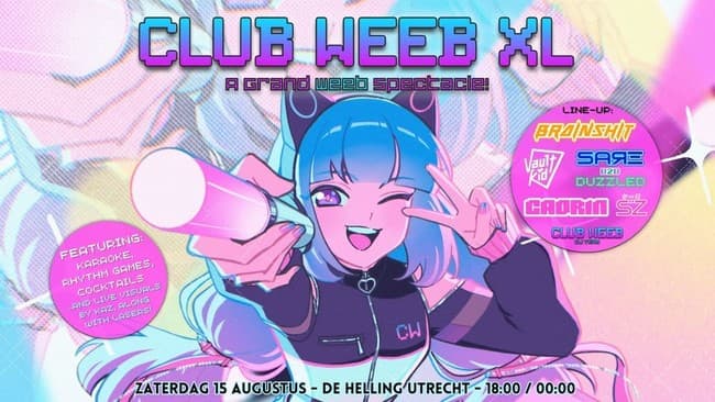 Club Weeb XL - Jubileumeditie van Grootste Anime Clubnacht in Nederland