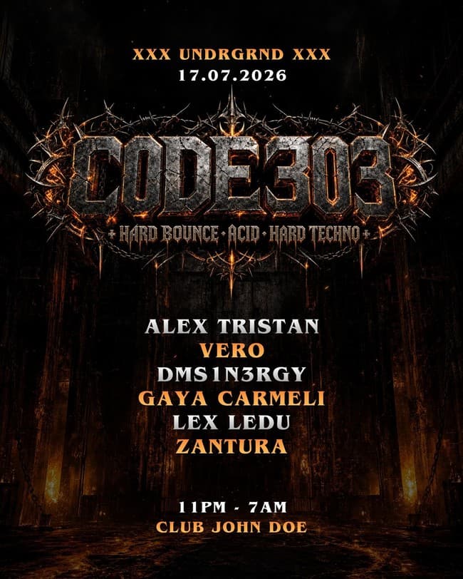 CODE 303 - Hard Bounce - Acid - Hard Techno