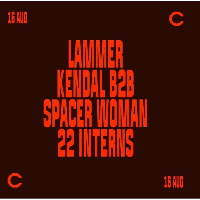 Colorado Charlie w/ LAMMER (3hrs), Kendal B2B Spacer Woman, 22 interns