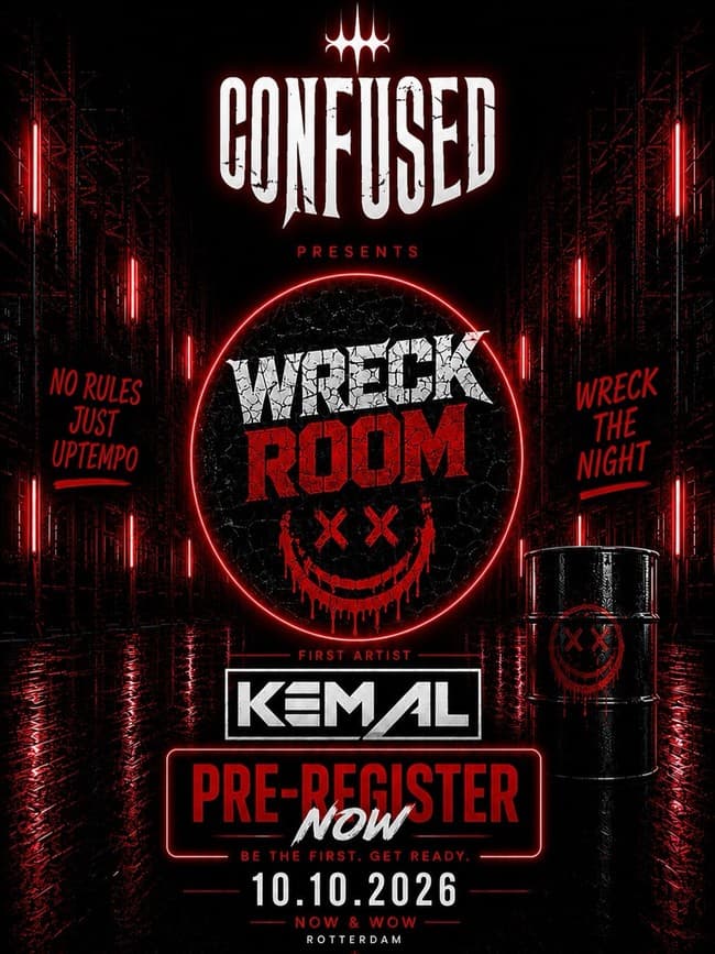 Confused presents Wreck Room