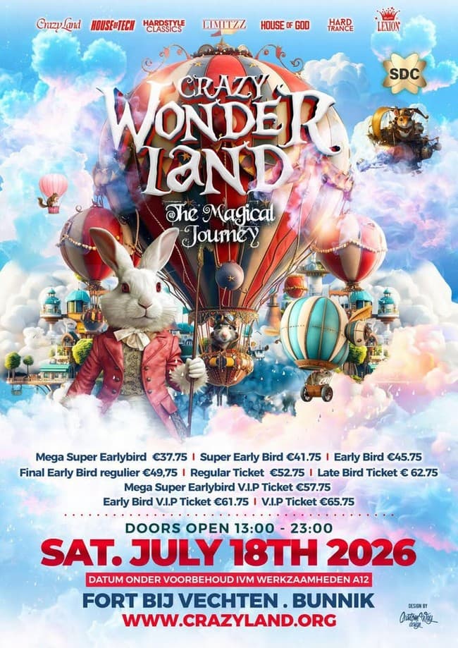 Crazy Wonderland Festival 2026