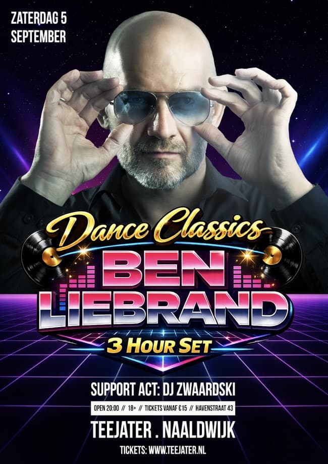 Dance Classics met BEN LIEBRAND