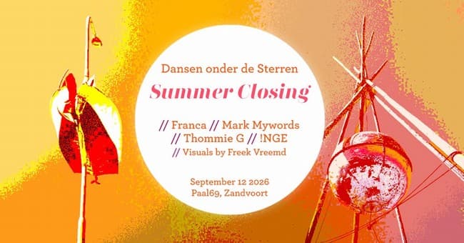 Dansen Onder de Sterren - Summer Closing