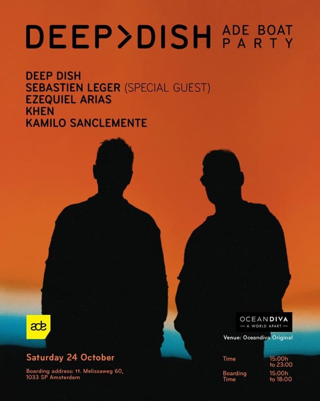 Deep Dish ADE Boat Party