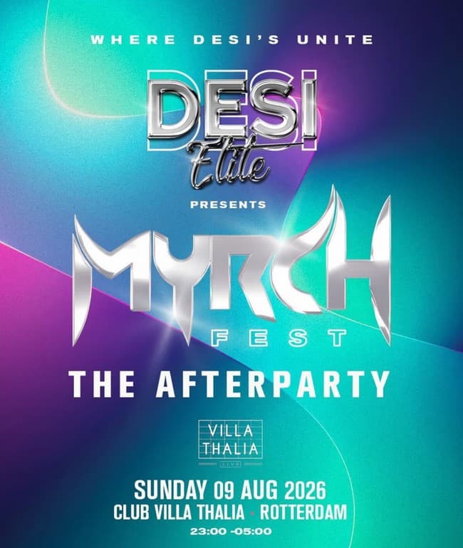 Desi Elite x Myrchfest Afterparty