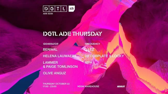 DGTL ADE Thursday