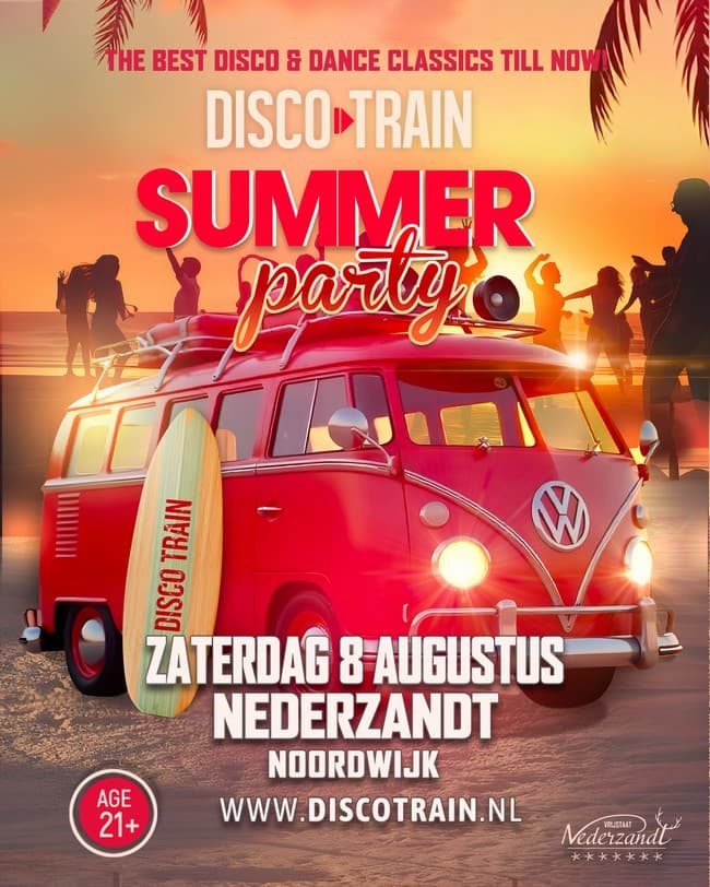 Disco-Train Summer Party