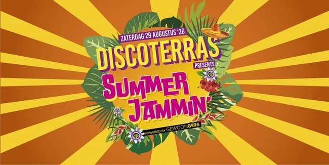 Discoterras 2026 - Summer Jammin'