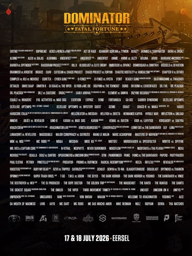 Dominator 2026 - Friday