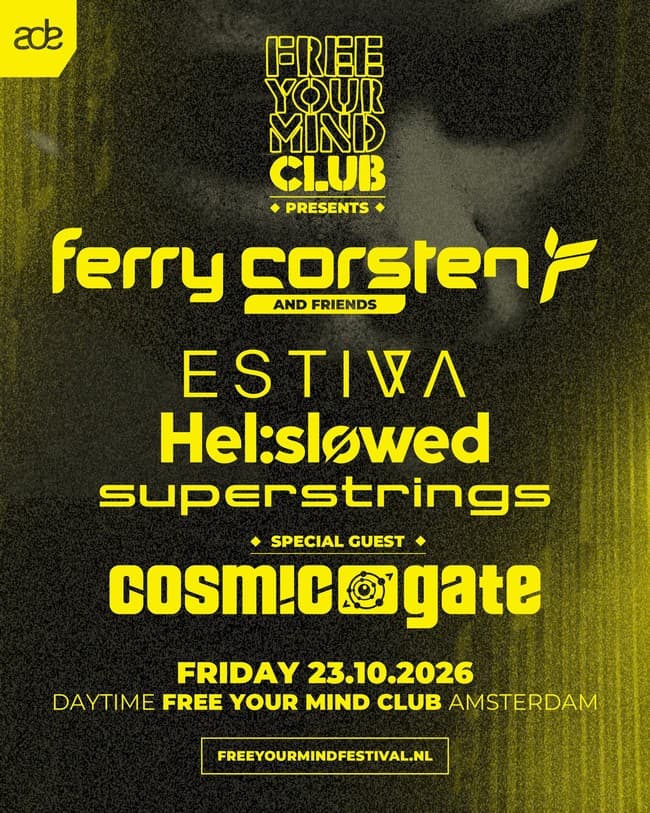 Ferry Corsten & Friends ADE at Free Your Mind Club