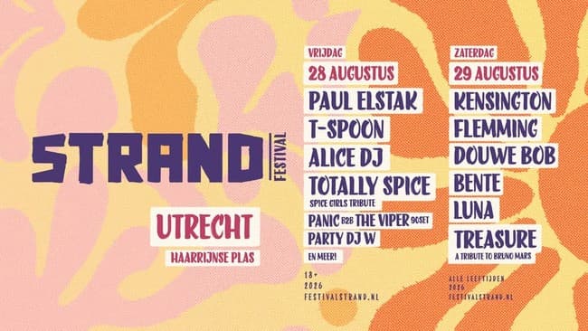 Festival Strand 2026 - zaterdag