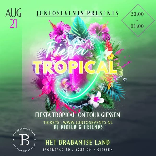 Fiesta Tropical On Tour Giessen - August