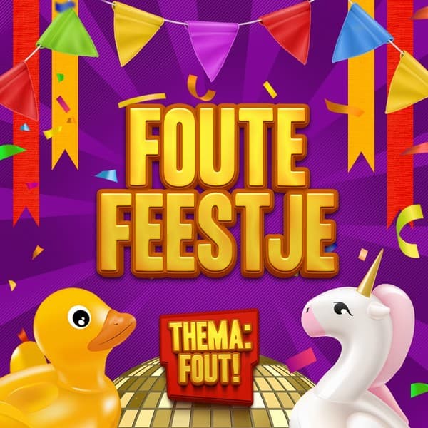 Foute Feestje in Leiden: Qmusic The Party Fout!
