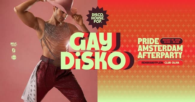 Gay Disko - Pride Amsterdam Afterparty