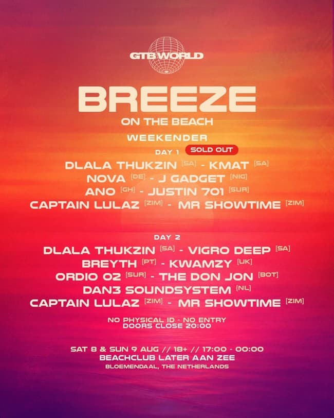 GTB World Breeze on the Beach
