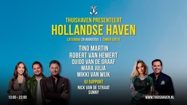 Hollandse Haven w/ Tino Martin, Robert van Hemert & More