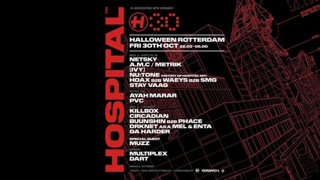 Hospital30 Halloween Rotterdam 2026