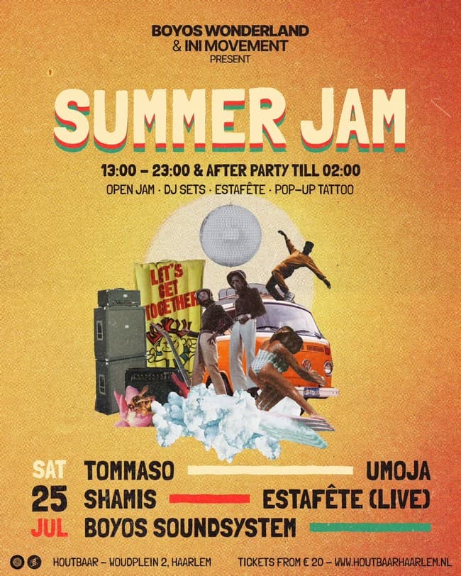 INI Movement & Boyos Wonderland present: LIVE SUMMER JAM
