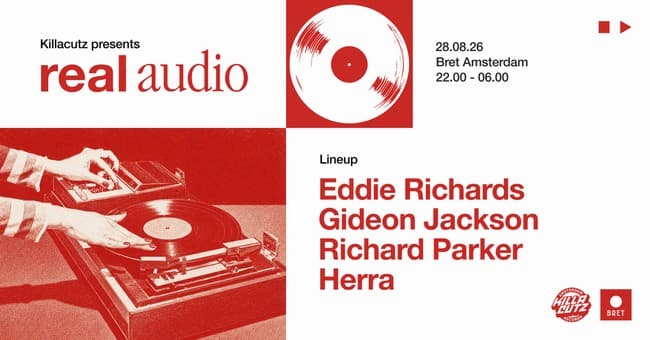 Killacutz presents Real Audio - Eddie Richards, Gideon Jackson, Richard Parker & Herra