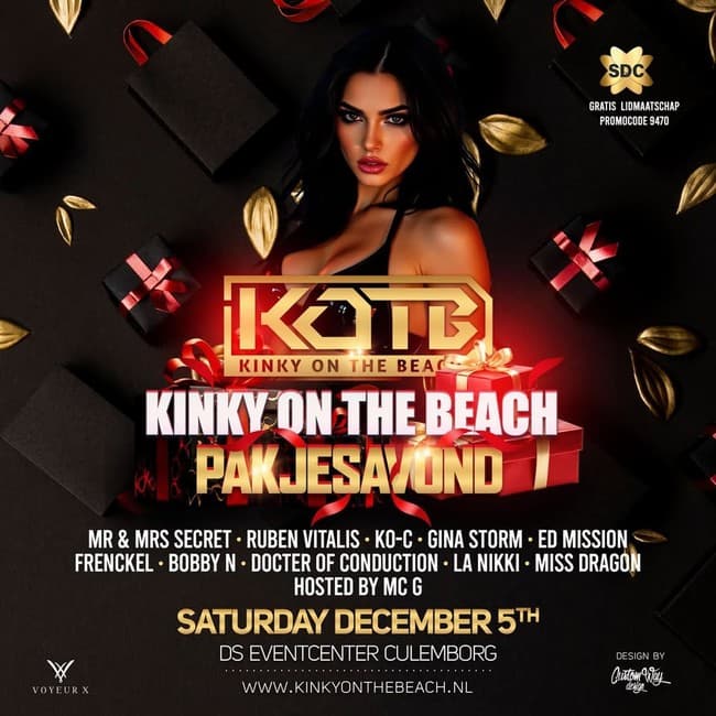 Kinky On The Beach Pakjesavond