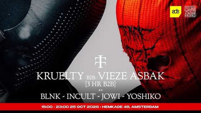 Kruelty b2b Vieze Asbak 3hrs ADE