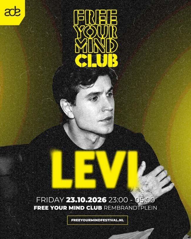 Levi At Free Your Mind Club ADE
