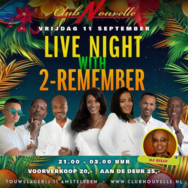 Live Night in Club Nouvelle Amstelveen