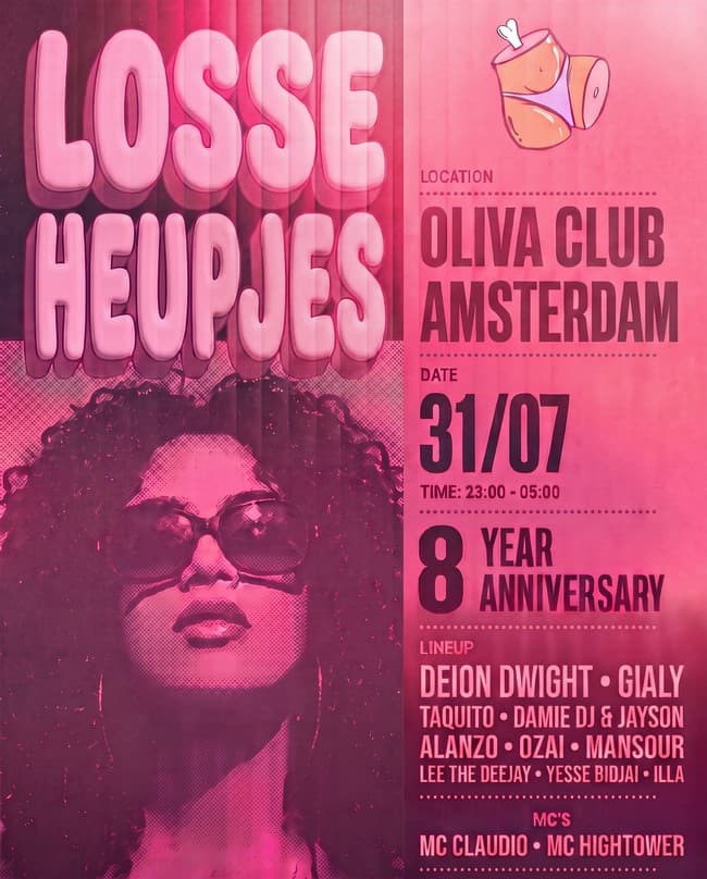 Losse Heupjes x Oliva - 8th Anniversary