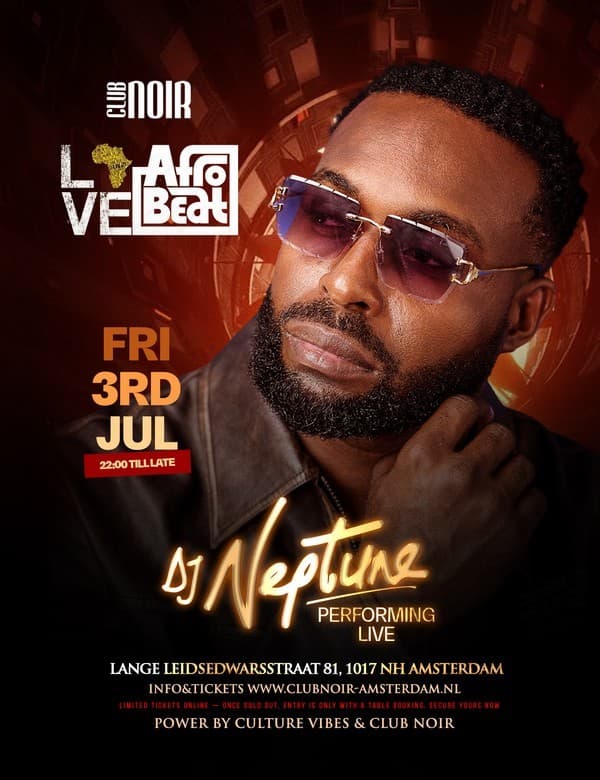 Love Afrobeats dj Neptune Live