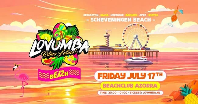 Lovumba at The Beach Scheveningen