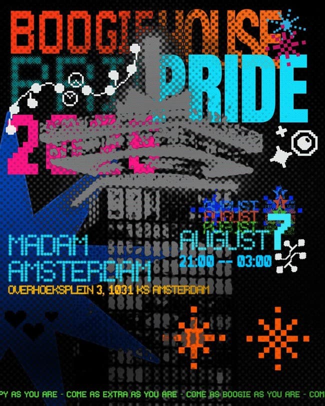 Madam By Night Invites: Boogie House
